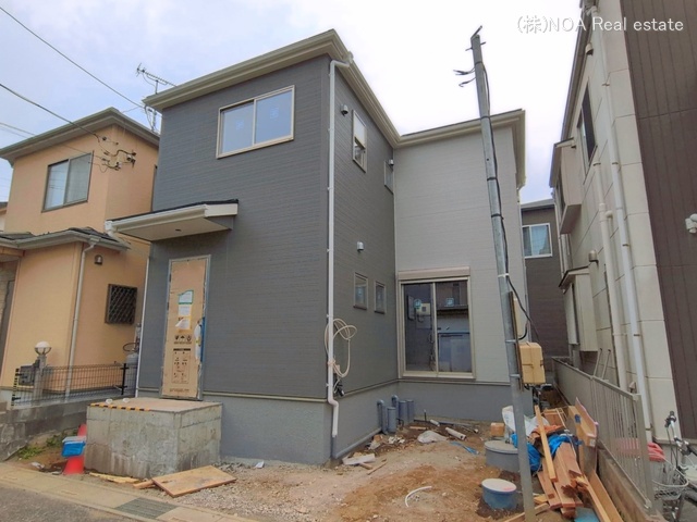 埼玉県川口市大字源左衛門新田の新築戸建て外構写真 2026年4月21日撮影