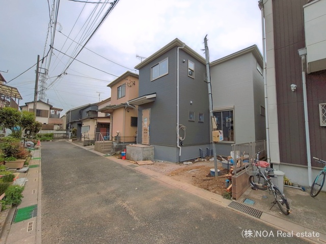 埼玉県川口市大字源左衛門新田の新築戸建て外構写真 2026年4月21日撮影