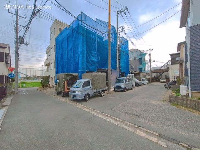 埼玉県川口市上青木6丁目の新築戸建てシート写真 2026年3月24日撮影