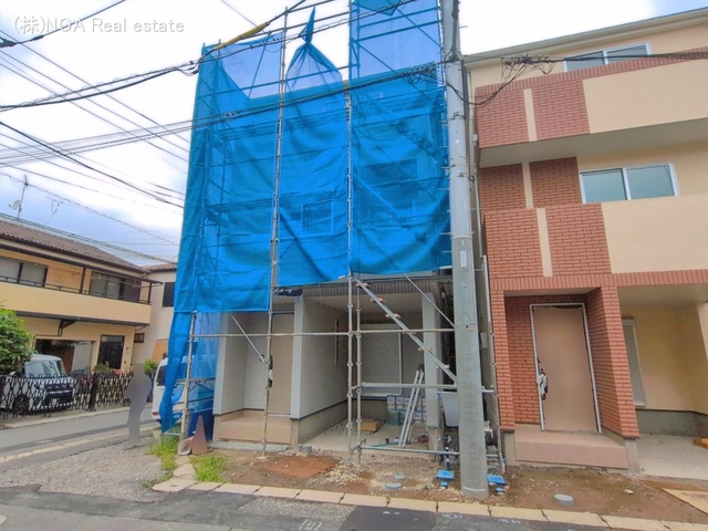 埼玉県川口市上青木６丁目の新築戸建てシート写真 2026年5月14日撮影