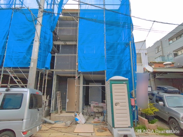 埼玉県川口市上青木６丁目の新築戸建てシート写真 2026年3月24日撮影