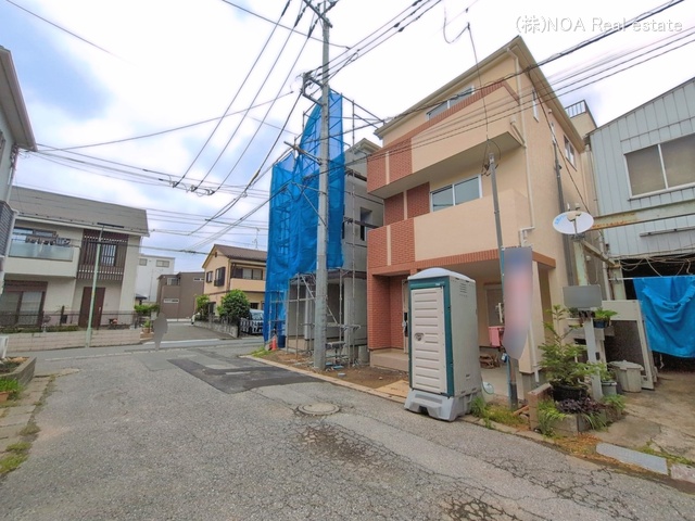 埼玉県川口市上青木6丁目の新築戸建て外構写真 2026年5月14日撮影