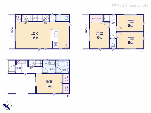 川口市上青木6丁目(戸建)02 間取図