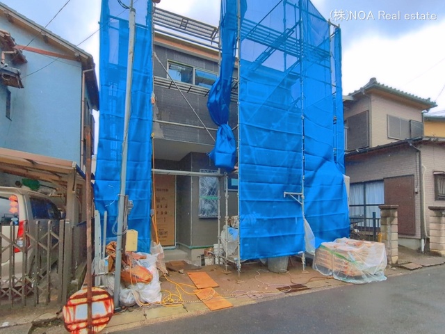 埼玉県川口市大字安行慈林の新築戸建てシート写真 2026年3月25日撮影