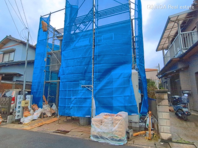 埼玉県川口市大字安行慈林の新築戸建てシート写真 2026年3月25日撮影