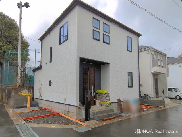 埼玉県川口市大字安行原の新築戸建て外構写真 2026年3月25日撮影