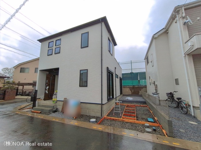 埼玉県川口市大字安行原の新築戸建て外構写真 2026年3月25日撮影