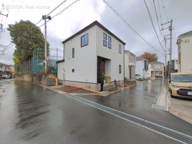 埼玉県川口市大字安行原の新築戸建て外構写真 2026年3月25日撮影