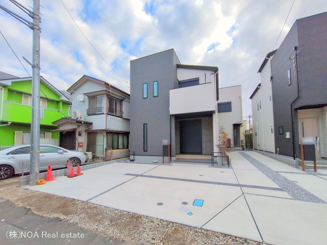 埼玉県川口市芝４丁目の新築戸建て完成写真 2025年12月18日撮影