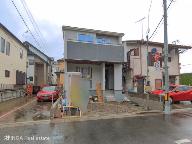 埼玉県川口市上青木西1丁目の新築戸建て外構写真 2026年5月20日撮影