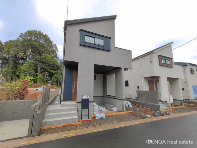 埼玉県川口市大字安行領家の新築戸建て外構写真 2026年4月1日撮影