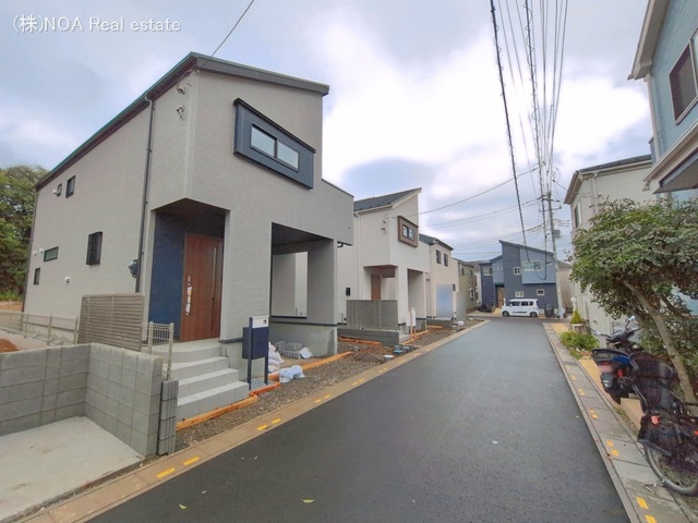 埼玉県川口市大字安行領家の新築戸建て外構写真 2026年4月1日撮影