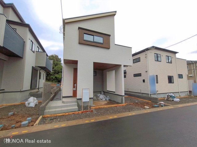 埼玉県川口市大字安行領家の新築戸建て外構写真 2026年4月1日撮影