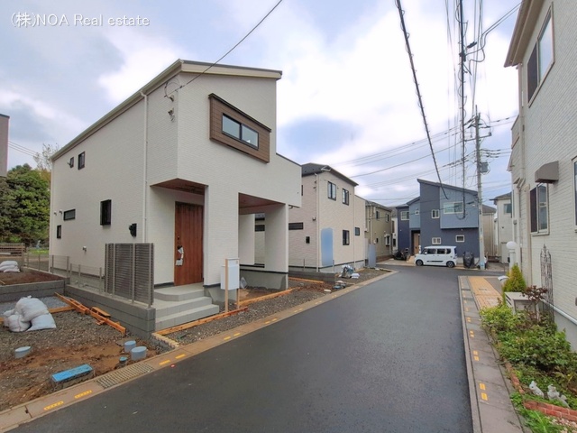 埼玉県川口市大字安行領家の新築戸建て外構写真 2026年4月1日撮影