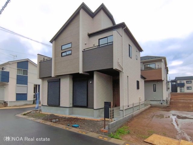 埼玉県川口市大字安行領家の新築戸建て外構写真 2026年4月1日撮影