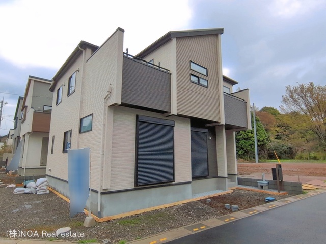 埼玉県川口市大字安行領家の新築戸建て外構写真 2026年4月1日撮影