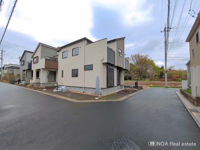 埼玉県川口市大字安行領家の新築戸建て外構写真 2026年4月1日撮影