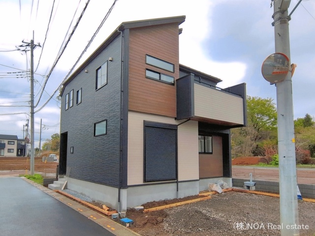 埼玉県川口市大字安行吉岡の新築戸建て外構写真 2026年4月1日撮影