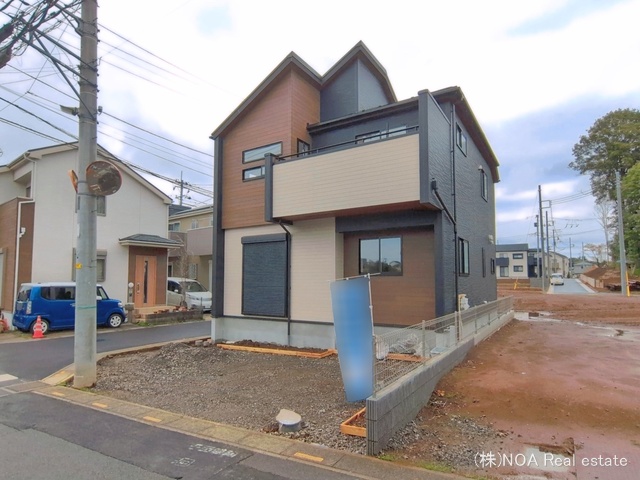 埼玉県川口市大字安行吉岡の新築戸建て外構写真 2026年4月1日撮影