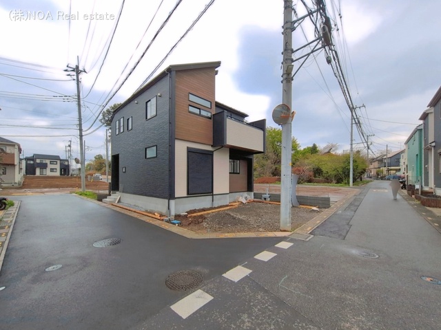 埼玉県川口市大字安行吉岡の新築戸建て外構写真 2026年4月1日撮影