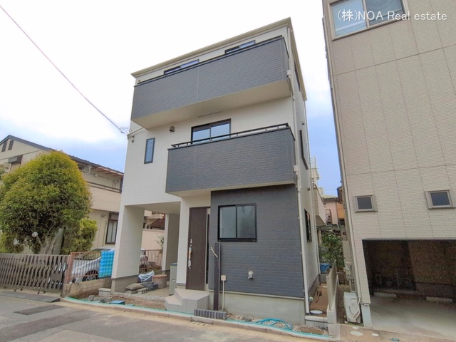 埼玉県川口市芝２丁目の新築戸建て外構写真 2026年4月6日撮影