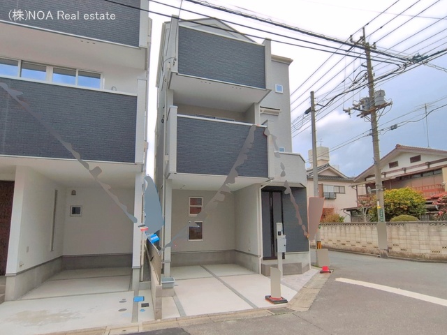 埼玉県川口市並木4丁目の新築戸建て完成写真 2026年3月30日撮影