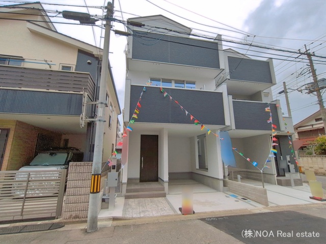 埼玉県川口市並木4丁目の新築戸建て完成写真 2026年3月30日撮影