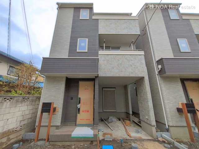 埼玉県川口市本町1丁目の新築戸建て外構写真 2026年3月30日撮影