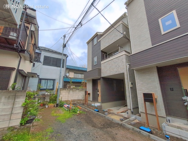 埼玉県川口市本町1丁目の新築戸建て外構写真 2026年3月30日撮影