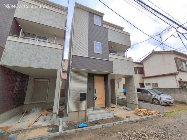 埼玉県川口市本町1丁目の新築戸建て外構写真 2026年3月30日撮影