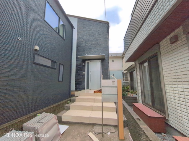 埼玉県川口市柳崎4丁目の新築戸建て外構写真 2026年4月1日撮影