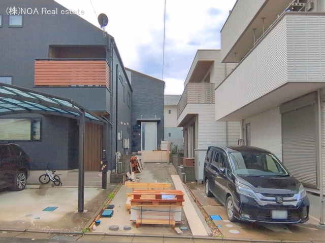 埼玉県川口市柳崎4丁目の新築戸建て外構写真 2026年4月1日撮影