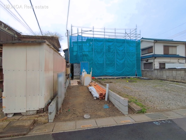 埼玉県川口市大字榛松の新築戸建てシート写真 2026年4月6日撮影