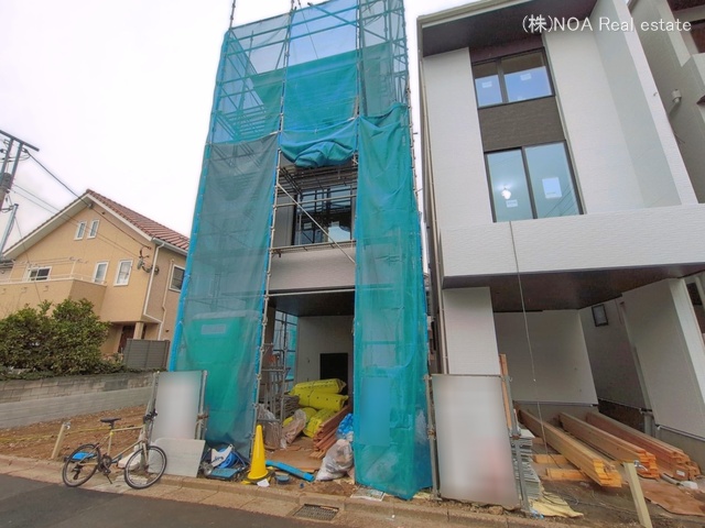 埼玉県川口市西青木２丁目の新築戸建てシート写真 2026年3月22日撮影