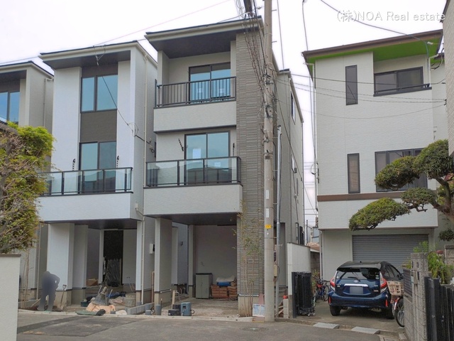 埼玉県川口市西青木2丁目の新築戸建て外構写真 2026年4月6日撮影