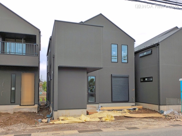 埼玉県川口市大字木曽呂の新築戸建て外構写真 2026年4月23日撮影