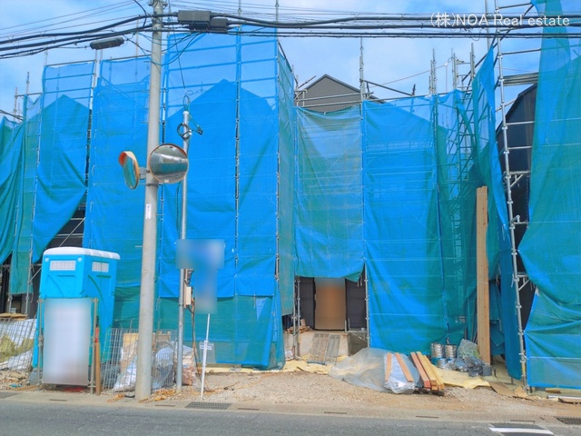 埼玉県川口市大字木曽呂の新築戸建てシート写真 2026年4月12日撮影