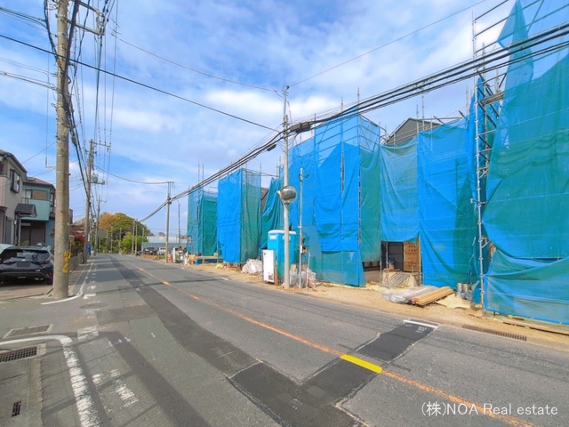 埼玉県川口市大字木曽呂の新築戸建てシート写真 2026年4月12日撮影