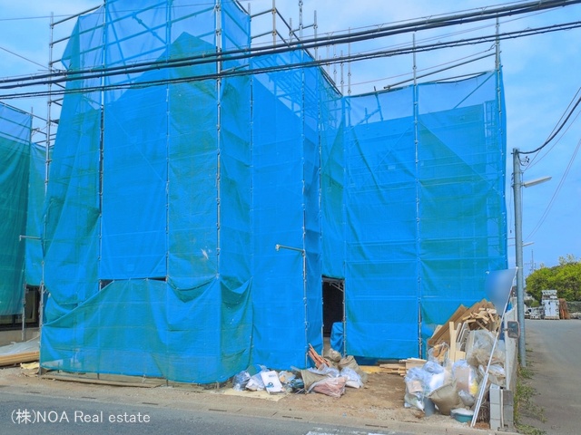 埼玉県川口市大字木曽呂の新築戸建てシート写真 2026年4月12日撮影