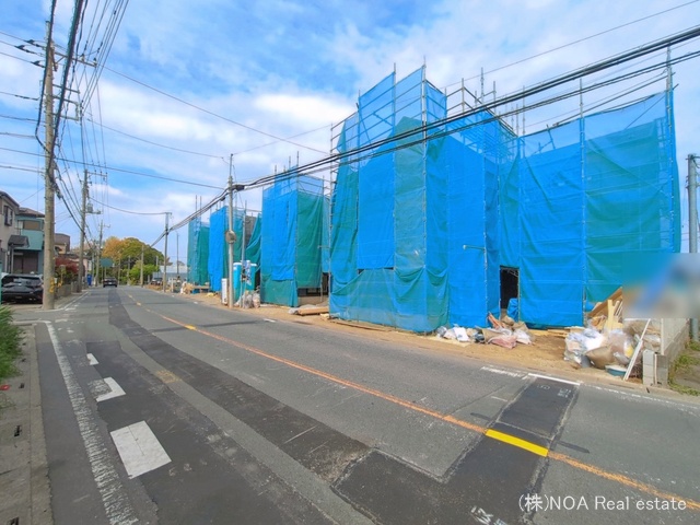 埼玉県川口市大字木曽呂の新築戸建てシート写真 2026年4月12日撮影