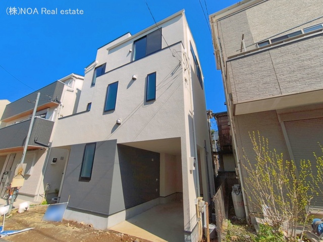 埼玉県川口市芝樋ノ爪2丁目の新築戸建て外構写真 2026年4月2日撮影