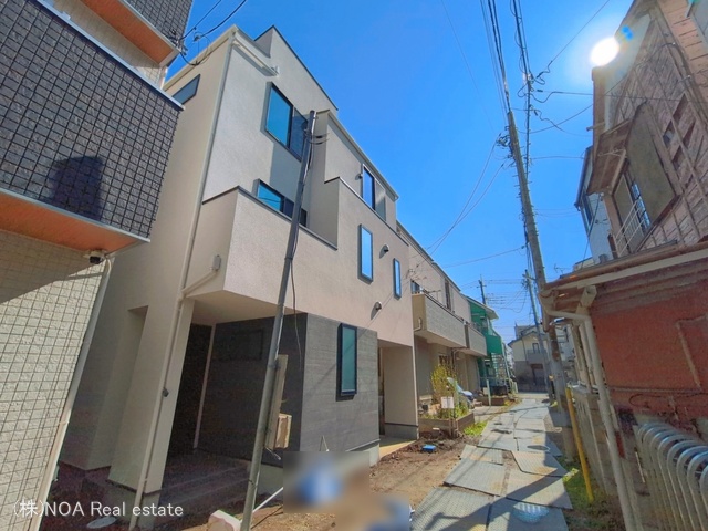 埼玉県川口市芝樋ノ爪2丁目の新築戸建て外構写真 2026年4月2日撮影