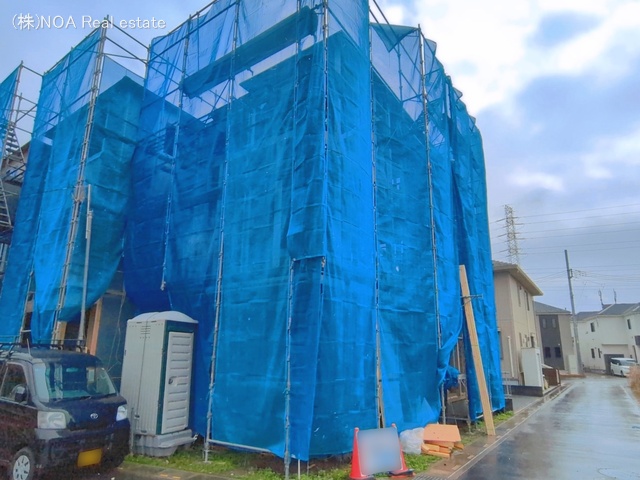 埼玉県川口市大字伊刈の新築戸建て上棟写真 2026年4月1日撮影