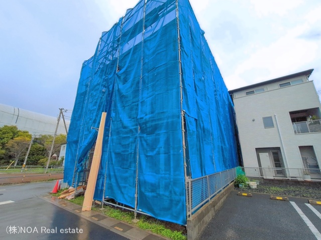 埼玉県川口市大字伊刈の新築戸建て上棟写真 2026年4月1日撮影