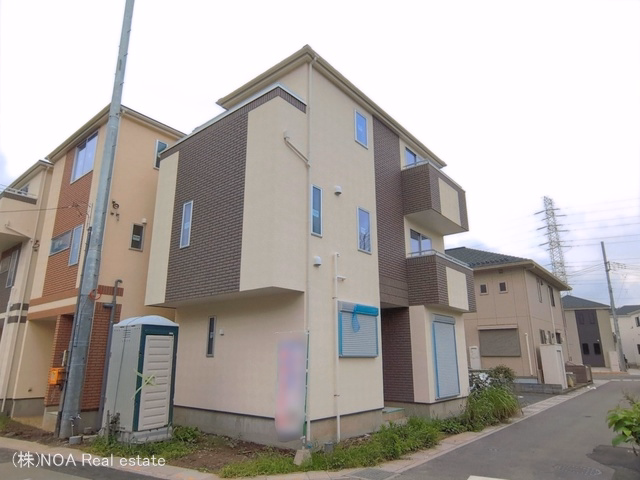 埼玉県川口市大字伊刈の新築戸建て外構写真 2026年7月6日撮影