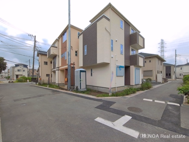 埼玉県川口市大字伊刈の新築戸建て外構写真 2026年7月6日撮影
