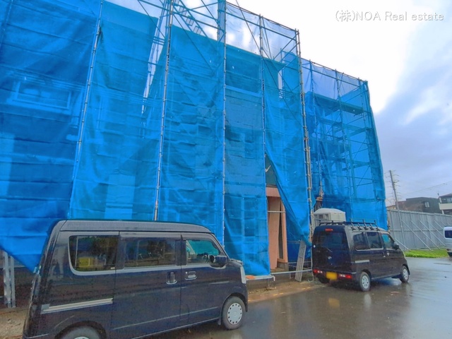 埼玉県川口市大字伊刈の新築戸建て上棟写真 2026年4月1日撮影