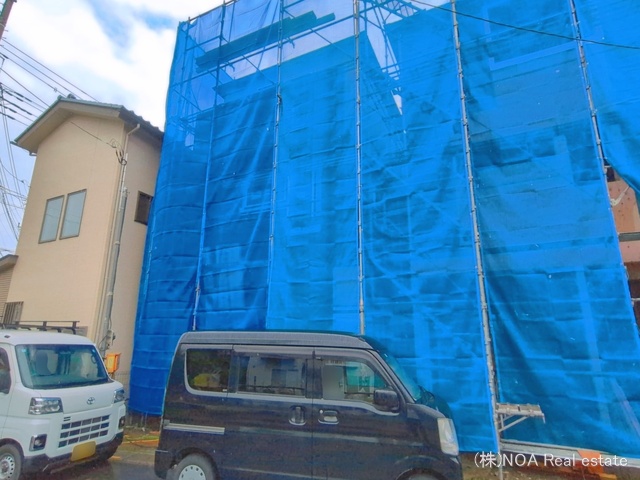 埼玉県川口市大字伊刈の新築戸建てシート写真 2026年4月1日撮影