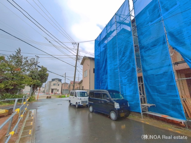 埼玉県川口市大字伊刈の新築戸建てシート写真 2026年4月1日撮影