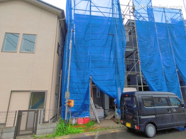 埼玉県川口市大字伊刈の新築戸建てシート写真 2026年4月30日撮影